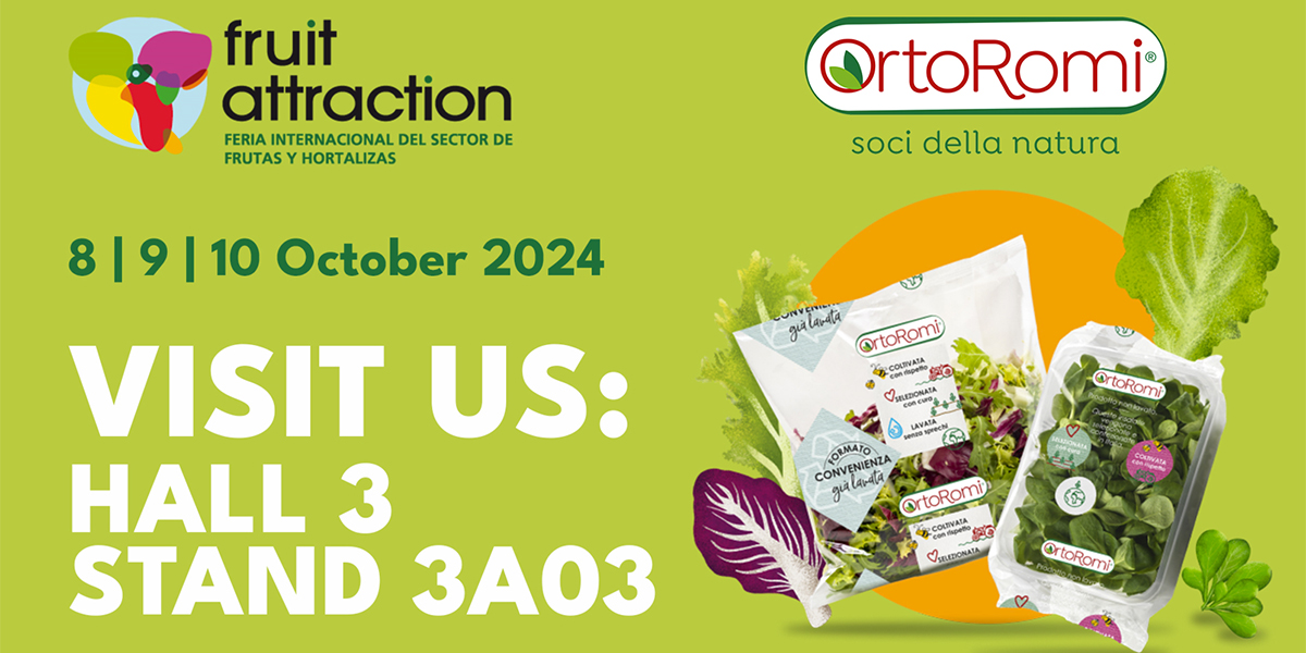 OrtoRomi torna al Fruit Attraction di Madrid  